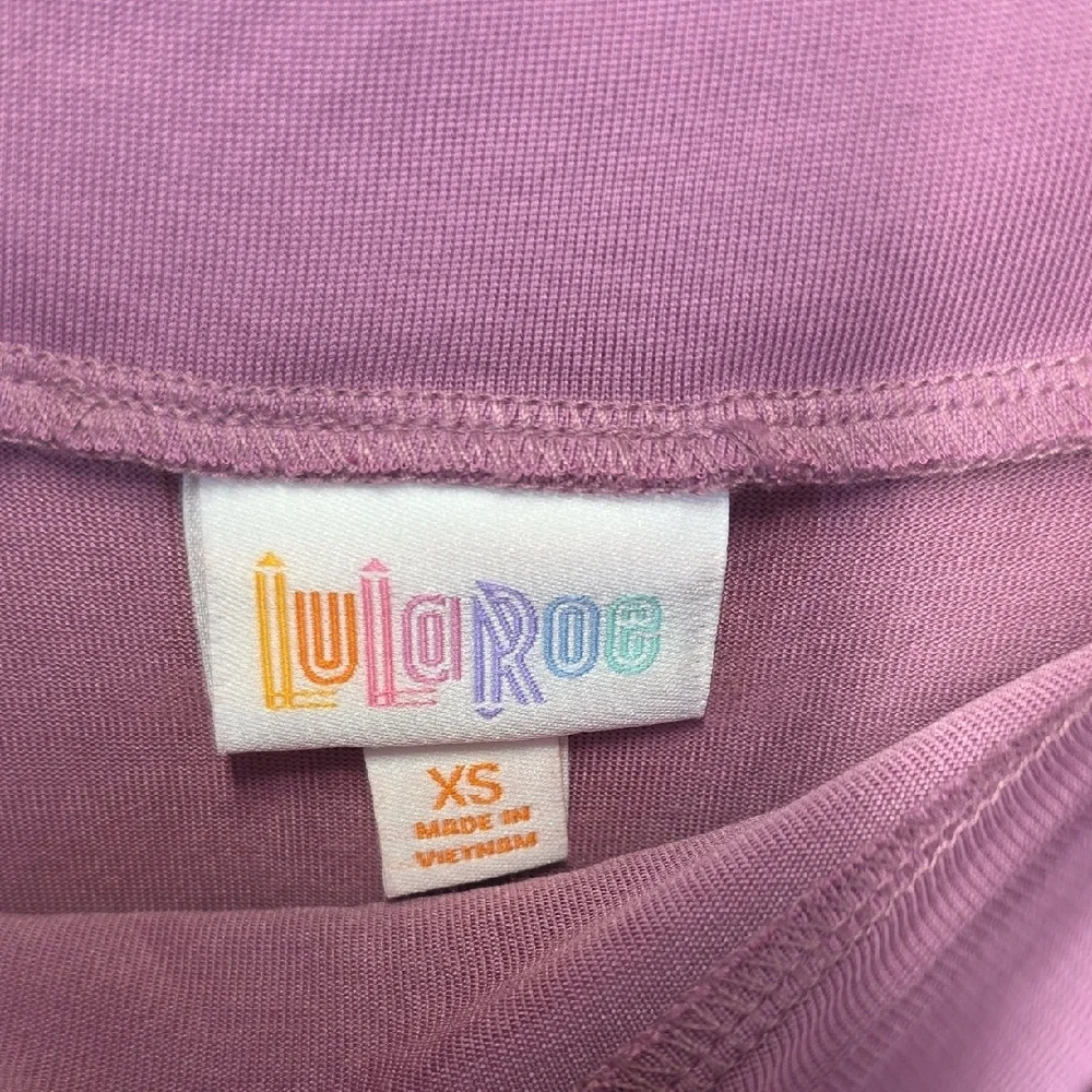 LuLaRoe Mauve Purple Maxi Skirt XS Stretchy Flowy